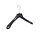 Mantelhanger - Kostuumhanger - Jassenhanger - Volwassenen - HZ38 - 50 Stuks - Kunststof - Zwart - Gebogen Model - Schouderverbreding 4,8 cm - 38 cm - Kledinghanger - Kleerhanger - HZ-Serie
