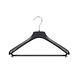 Mantelhanger - Kostuumhanger - Jassenhanger - Volwassenen - HZ40 - 30 Stuks - Kunststof - Zwart - Gebogen Model - Schouderverbreding 4,8 cm - Broeklat - 40 cm - Kledinghanger - Kleerhanger - HZ-Serie Mantelhanger - Kostuumhanger - Jassenhanger - Volwassenen - HZ40 - 30 Stuks - Kunststof - Zwart - Gebogen Model - Schouderverbreding 4,8 cm - Broeklat - 40 cm - Kledinghanger - Kleerhanger - HZ-Serie