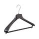 Mantelhanger - Kostuumhanger - Jassenhanger - Volwassenen - HZ40 - 40 Stuks - Kunststof - Zwart - Gebogen Model - Schouderverbreding 4,8 cm - Broeklat - 40 cm - Kledinghanger - Kleerhanger - HZ-Serie Mantelhanger - Kostuumhanger - Jassenhanger - Volwassenen - HZ40 - 40 Stuks - Kunststof - Zwart - Gebogen Model - Schouderverbreding 4,8 cm - Broeklat - 40 cm - Kledinghanger - Kleerhanger - HZ-Serie