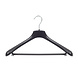 Mantelhanger - Kostuumhanger - Jassenhanger - Volwassenen - HZ45 - 30 Stuks - Kunststof - Zwart - Gebogen Model - Schouderverbreding 4,8 cm - Broeklat - 45 cm - Kledinghanger - Kleerhanger - HZ-Serie Mantelhanger - Kostuumhanger - Jassenhanger - Volwassenen - HZ45 - 30 Stuks - Kunststof - Zwart - Gebogen Model - Schouderverbreding 4,8 cm - Broeklat - 45 cm - Kledinghanger - Kleerhanger - HZ-Serie