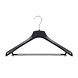 Mantelhanger - Kostuumhanger - Jassenhanger - Volwassenen - HZ45 - 50 Stuks - Kunststof - Zwart - Gebogen Model - Schouderverbreding 4,8 cm - Broeklat met Schuim - 45 cm - Kledinghanger - Kleerhanger - HZ-Serie Mantelhanger - Kostuumhanger - Jassenhanger - Volwassenen - HZ45 - 50 Stuks - Kunststof - Zwart - Gebogen Model - Schouderverbreding 4,8 cm - Broeklat met Schuim - 45 cm - Kledinghanger - Kleerhanger - HZ-Serie