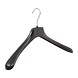 Mantelhanger - Kostuumhanger - Jassenhanger - Volwassenen - HZ45 - 10 Stuks - Kunststof - Zwart - Gebogen Model - Schouderverbreding 4,8 cm - 45 cm - Kledinghanger - Kleerhanger - HZ-Serie Mantelhanger - Kostuumhanger - Jassenhanger - Volwassenen - HZ45 - 10 Stuks - Kunststof - Zwart - Gebogen Model - Schouderverbreding 4,8 cm - 45 cm - Kledinghanger - Kleerhanger - HZ-Serie