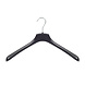 Mantelhanger - Kostuumhanger - Jassenhanger - Volwassenen - HZ45 - 10 Stuks - Kunststof - Zwart - Gebogen Model - Schouderverbreding 4,8 cm - 45 cm - Kledinghanger - Kleerhanger - HZ-Serie Mantelhanger - Kostuumhanger - Jassenhanger - Volwassenen - HZ45 - 10 Stuks - Kunststof - Zwart - Gebogen Model - Schouderverbreding 4,8 cm - 45 cm - Kledinghanger - Kleerhanger - HZ-Serie