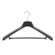 Mantelhanger - Kostuumhanger - Jassenhanger - Volwassenen - HZ48 - 20 Stuks - Kunststof - Zwart - Gebogen Model - Schouderverbreding 4,8 cm - Broeklat - 48 cm - Kledinghanger - Kleerhanger - HZ-Serie Mantelhanger - Kostuumhanger - Jassenhanger - Volwassenen - HZ48 - 20 Stuks - Kunststof - Zwart - Gebogen Model - Schouderverbreding 4,8 cm - Broeklat - 48 cm - Kledinghanger - Kleerhanger - HZ-Serie
