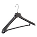 Mantelhanger - Kostuumhanger - Jassenhanger - Volwassenen - HZ48 - 30 Stuks - Kunststof - Zwart - Gebogen Model - Schouderverbreding 4,8 cm - Broeklat - 48 cm - Kledinghanger - Kleerhanger - HZ-Serie Mantelhanger - Kostuumhanger - Jassenhanger - Volwassenen - HZ48 - 30 Stuks - Kunststof - Zwart - Gebogen Model - Schouderverbreding 4,8 cm - Broeklat - 48 cm - Kledinghanger - Kleerhanger - HZ-Serie