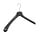 Mantelhanger - Kostuumhanger - Jassenhanger - Volwassenen - HZ48 - 30 Stuks - Kunststof - Zwart - Gebogen Model - Schouderverbreding 4,8 cm - 48 cm - Kledinghanger - Kleerhanger - HZ-Serie