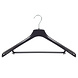 Mantelhanger - Kostuumhanger - Jassenhanger - Volwassenen - HZ50 - 30 Stuks - Kunststof - Zwart - Gebogen Model - Schouderverbreding 4,8 cm - Broeklat - 50 cm - Kledinghanger - Kleerhanger - HZ-Serie Mantelhanger - Kostuumhanger - Jassenhanger - Volwassenen - HZ50 - 30 Stuks - Kunststof - Zwart - Gebogen Model - Schouderverbreding 4,8 cm - Broeklat - 50 cm - Kledinghanger - Kleerhanger - HZ-Serie
