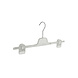 Knijperhanger - Volwassenen - KL1/40 - 50 Stuks - Kunststof - Transparant - Verschuifbare Anti-slip knijpers - 40 cm - Rokhanger - Broekhanger - Pantalonhanger - KL1-Serie Knijperhanger - Volwassenen - KL1/40 - 50 Stuks - Kunststof - Transparant - Verschuifbare Anti-slip knijpers - 40 cm - Rokhanger - Broekhanger - Pantalonhanger - KL1-Serie