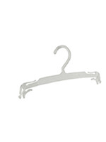 Lingeriehanger - BH Hanger - Badmode Hanger - L27 - 20 Stuks - Kunststof- Transparant - 27 cm - Kledinghanger - Kleerhanger