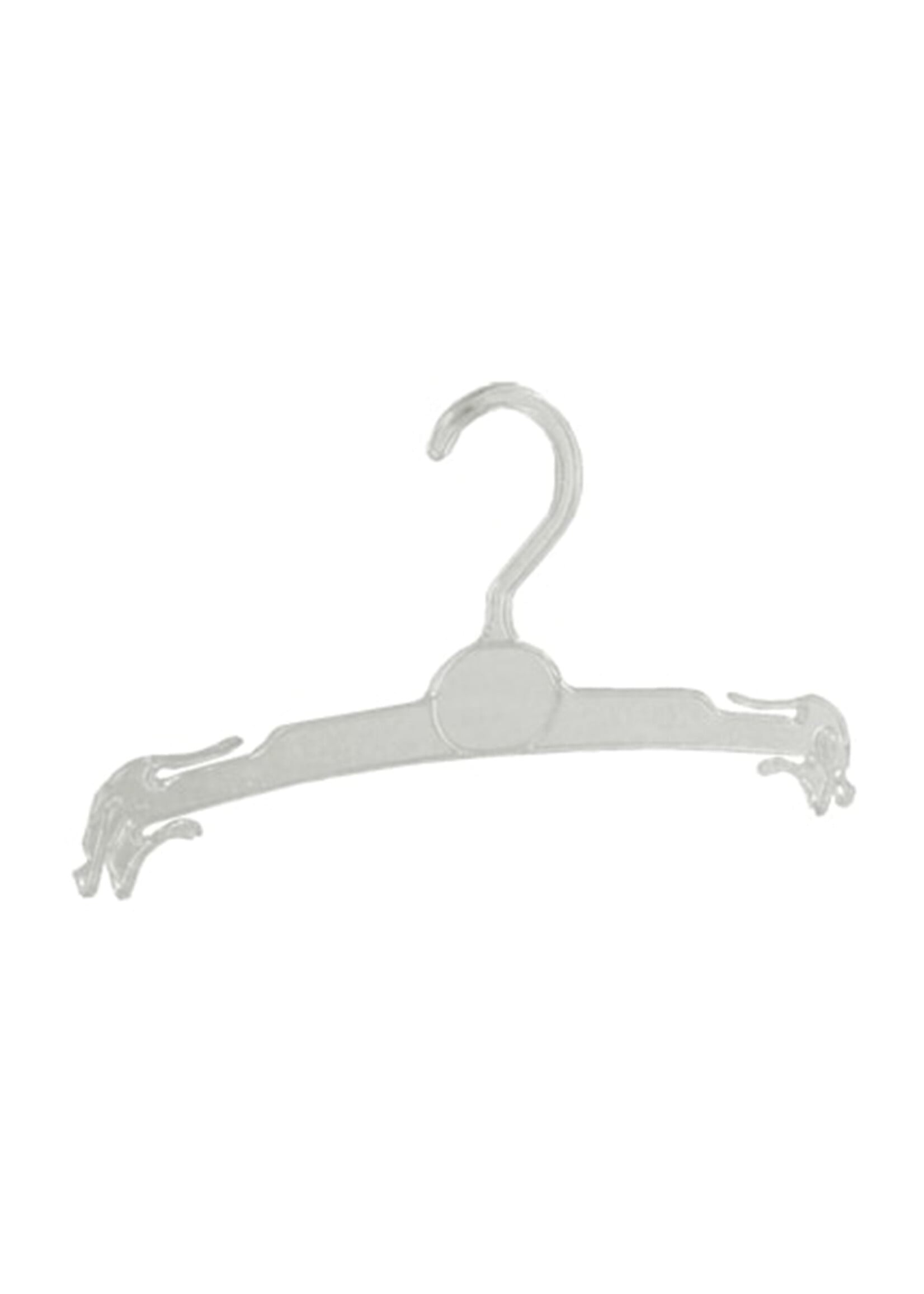 Lingeriehanger - BH Hanger - Badmode Hanger - LS27 - 30 Stuks - Kunststof- Transparant - 27 cm - Kledinghanger - Kleerhanger