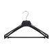 Mantelhanger - Kostuumhanger - Jassenhanger - Volwassenen - LS39 - 50 Stuks - Kunststof - Zwart - Gebogen Model - Schouderverbreding 5 cm - Broeklat - 39 cm - Kledinghanger - Kleerhanger - LS-Serie Mantelhanger - Kostuumhanger - Jassenhanger - Volwassenen - LS39 - 50 Stuks - Kunststof - Zwart - Gebogen Model - Schouderverbreding 5 cm - Broeklat - 39 cm - Kledinghanger - Kleerhanger - LS-Serie