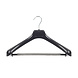Mantelhanger - Kostuumhanger - Jassenhanger - Volwassenen - LS42 - 40 Stuks - Kunststof - Zwart - Gebogen Model - Schouderverbreding 5 cm - Broeklat met Schuim - 42 cm - Kledinghanger - Kleerhanger - LS-Serie Mantelhanger - Kostuumhanger - Jassenhanger - Volwassenen - LS42 - 40 Stuks - Kunststof - Zwart - Gebogen Model - Schouderverbreding 5 cm - Broeklat met Schuim - 42 cm - Kledinghanger - Kleerhanger - LS-Serie