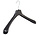 Mantelhanger - Kostuumhanger - Jassenhanger - Volwassenen - LS45 - 20 Stuks - Kunststof - Zwart - Gebogen Model - Schouderverbreding 5 cm - 45 cm - Kledinghanger - Kleerhanger - LS-Serie