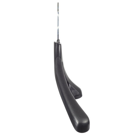 Mantelhanger - Kostuumhanger - Jassenhanger - Volwassenen - LX39 - 40 Stuks - Kunststof - Zwart - Gebogen Model - Schouderverbreding 4,2 cm - 39 cm - Kledinghanger - Kleerhanger - LX-Serie