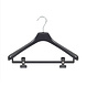 Mantelhanger - Kostuumhanger - Jassenhanger - Volwassenen - LX42 - 30 Stuks - Kunststof - Zwart - Gebogen Model - Schouderverbreding 4,2 cm - Anti-slip Knijpers - 42 cm - Kledinghanger - Kleerhanger - LX-Serie Mantelhanger - Kostuumhanger - Jassenhanger - Volwassenen - LX42 - 30 Stuks - Kunststof - Zwart - Gebogen Model - Schouderverbreding 4,2 cm - Anti-slip Knijpers - 42 cm - Kledinghanger - Kleerhanger - LX-Serie