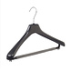 Mantelhanger - Kostuumhanger - Jassenhanger - Volwassenen - LX42 - 10 Stuks - Kunststof - Zwart - Gebogen Model - Schouderverbreding 4,2 cm - Broeklat met Schuim - 42 cm - Kledinghanger - Kleerhanger - LX-Serie Mantelhanger - Kostuumhanger - Jassenhanger - Volwassenen - LX42 - 10 Stuks - Kunststof - Zwart - Gebogen Model - Schouderverbreding 4,2 cm - Broeklat met Schuim - 42 cm - Kledinghanger - Kleerhanger - LX-Serie