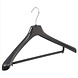 Mantelhanger - Kostuumhanger - Jassenhanger - Volwassenen - LX50 - 40 Stuks - Kunststof - Zwart - Gebogen Model - Schouderverbreding 4,2 cm - Broeklat - 50 cm - Kledinghanger - Kleerhanger - LX-Serie Mantelhanger - Kostuumhanger - Jassenhanger - Volwassenen - LX50 - 40 Stuks - Kunststof - Zwart - Gebogen Model - Schouderverbreding 4,2 cm - Broeklat - 50 cm - Kledinghanger - Kleerhanger - LX-Serie