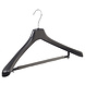 Mantelhanger - Kostuumhanger - Jassenhanger - Volwassenen - LX50 - 40 Stuks - Kunststof - Zwart - Gebogen Model - Schouderverbreding 4,2 cm - Broeklat met Schuim - 50 cm - Kledinghanger - Kleerhanger - LX-Serie Mantelhanger - Kostuumhanger - Jassenhanger - Volwassenen - LX50 - 40 Stuks - Kunststof - Zwart - Gebogen Model - Schouderverbreding 4,2 cm - Broeklat met Schuim - 50 cm - Kledinghanger - Kleerhanger - LX-Serie