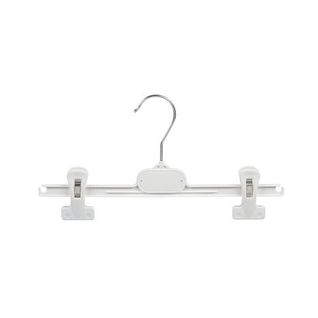 Knijperhanger - Kinderen - PGP30 - 20 Stuks - Kunststof - Wit - Verschuifbare Anti-slip knijpers - 30 cm - Rokhanger - Broekhanger - Pantalonhanger - Kinderhanger - PGP-Serie Knijperhanger - Kinderen - PGP30 - 20 Stuks - Kunststof - Wit - Verschuifbare Anti-slip knijpers - 30 cm - Rokhanger - Broekhanger - Pantalonhanger - Kinderhanger - PGP-Serie