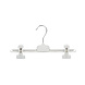 Knijperhanger - Kinderen - PGP30 - 10 Stuks - Kunststof - Wit - Verschuifbare Anti-slip knijpers - 30 cm - Rokhanger - Broekhanger - Pantalonhanger - Kinderhanger - PGP-Serie Knijperhanger - Kinderen - PGP30 - 10 Stuks - Kunststof - Wit - Verschuifbare Anti-slip knijpers - 30 cm - Rokhanger - Broekhanger - Pantalonhanger - Kinderhanger - PGP-Serie