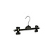 Knijperhanger - Kinderen - PGP30 - 30 Stuks - Kunststof - Zwart - Verschuifbare Anti-slip knijpers - 30 cm - Rokhanger - Broekhanger - Pantalonhanger - Kinderhanger - PGP-Serie Knijperhanger - Kinderen - PGP30 - 30 Stuks - Kunststof - Zwart - Verschuifbare Anti-slip knijpers - 30 cm - Rokhanger - Broekhanger - Pantalonhanger - Kinderhanger - PGP-Serie