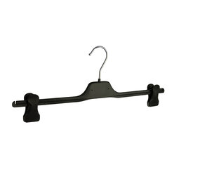 Knijperhanger - Volwassenen - PGC45 - 20 Stuks - Kunststof - Zwart - Verschuifbare Anti-slip knijpers - 45 cm - Rokhanger - Broekhanger - Pantalonhanger - PGC-Serie Knijperhanger - Volwassenen - PGC45 - 20 Stuks - Kunststof - Zwart - Verschuifbare Anti-slip knijpers - 45 cm - Rokhanger - Broekhanger - Pantalonhanger - PGC-Serie