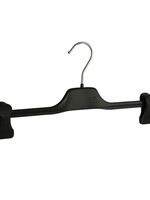 Knijperhanger - Volwassenen - PGC40 - 20 Stuks - Kunststof - Zwart - Verschuifbare Anti-slip knijpers - 40 cm - Rokhanger - Broekhanger - Pantalonhanger - PGC-Serie