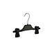 Knijperhanger - Baby - PGC25 - 20 Stuks - Kunststof - Zwart - Verschuifbare Anti-slip knijpers - 25 cm - Rokhanger - Broekhanger - Pantalonhanger - Babybügel - PGC-Serie Knijperhanger - Baby - PGC25 - 20 Stuks - Kunststof - Zwart - Verschuifbare Anti-slip knijpers - 25 cm - Rokhanger - Broekhanger - Pantalonhanger - Babybügel - PGC-Serie
