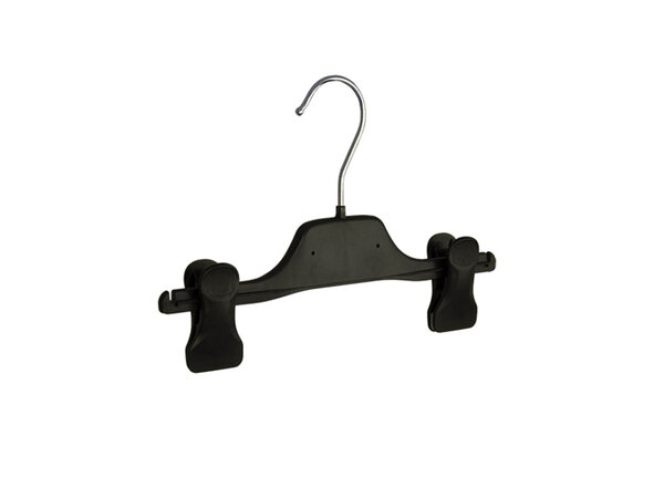 Knijperhanger - Baby - PGC25 - 10 Stuks - Kunststof - Zwart - Verschuifbare Anti-slip knijpers - 25 cm - Rokhanger - Broekhanger - Pantalonhanger - Babybügel - PGC-Serie Knijperhanger - Baby - PGC25 - 10 Stuks - Kunststof - Zwart - Verschuifbare Anti-slip knijpers - 25 cm - Rokhanger - Broekhanger - Pantalonhanger - Babybügel - PGC-Serie