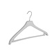Mantelhanger - Kostuumhanger - Jassenhanger - Volwassenen - NF44 - 50 Stuks - Kunststof - Wit - Gebogen Model - Schouderverbreding 2 cm - Broeklat - 44 cm - Kledinghanger - Kleerhanger - NF-Serie Mantelhanger - Kostuumhanger - Jassenhanger - Volwassenen - NF44 - 50 Stuks - Kunststof - Wit - Gebogen Model - Schouderverbreding 2 cm - Broeklat - 44 cm - Kledinghanger - Kleerhanger - NF-Serie