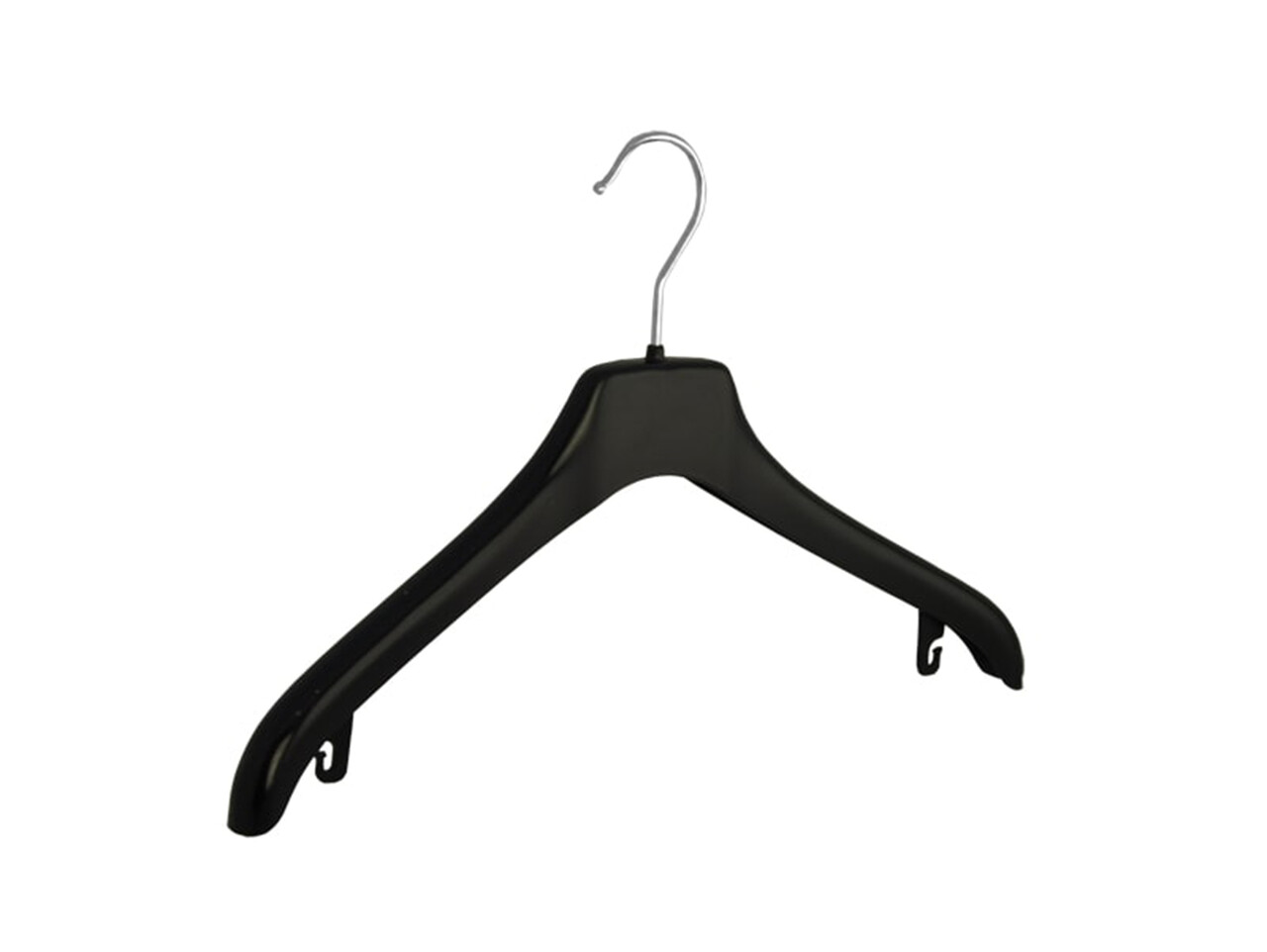 Mantelhanger - Kostuumhanger - Jassenhanger - Volwassenen - NF38 - 30 Stuks - Kunststof - Zwart - Gebogen Model - Schouderverbreding 2 cm - 38 cm - Kledinghanger - Kleerhanger - NF-Serie Mantelhanger - Kostuumhanger - Jassenhanger - Volwassenen - NF38 - 30 Stuks - Kunststof - Zwart - Gebogen Model - Schouderverbreding 2 cm - 38 cm - Kledinghanger - Kleerhanger - NF-Serie