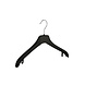 Mantelhanger - Kostuumhanger - Jassenhanger - Volwassenen - NF38 - 10 Stuks - Kunststof - Zwart - Gebogen Model - Schouderverbreding 2 cm - 38 cm - Kledinghanger - Kleerhanger - NF-Serie Mantelhanger - Kostuumhanger - Jassenhanger - Volwassenen - NF38 - 10 Stuks - Kunststof - Zwart - Gebogen Model - Schouderverbreding 2 cm - 38 cm - Kledinghanger - Kleerhanger - NF-Serie