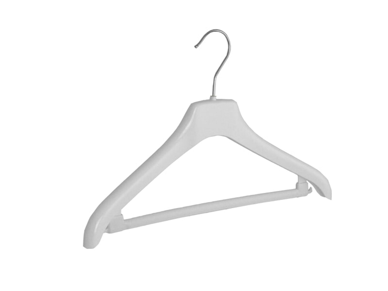 Mantelhanger - Kostuumhanger - Jassenhanger - Volwassenen - NF38 - 40 Stuks - Kunststof - Wit - Gebogen Model - Schouderverbreding 2 cm - Broeklat - 38 cm - Kledinghanger - Kleerhanger - NF-Serie Mantelhanger - Kostuumhanger - Jassenhanger - Volwassenen - NF38 - 40 Stuks - Kunststof - Wit - Gebogen Model - Schouderverbreding 2 cm - Broeklat - 38 cm - Kledinghanger - Kleerhanger - NF-Serie