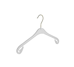 Kledinghanger - Volwassenen - NA38 - 80 Stuks - Blousehanger - Shirthanger - Kunststof - Wit - Rokinkepingen - 38 cm - Kleerhanger - NA-Serie