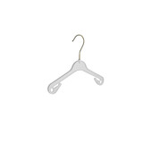 Kledinghanger - Baby - NA26 - 120 Stuks - Blousehanger - Shirthanger - Kunststof - Wit - Rokinkepingen - 26 cm - Kleerhanger - Babyhanger - NA-Serie