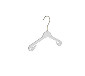 Kledinghanger - Baby - NA26 - 120 Stuks - Blousehanger - Shirthanger - Kunststof - Wit - Rokinkepingen - 26 cm - Kleerhanger - Babyhanger - NA-Serie