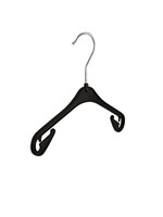 Kledinghanger - Baby - NA26 - 100 Stuks - Blousehanger - Shirthanger - Kunststof - Zwart - Rokinkepingen - 26 cm - Kleerhanger - Babyhanger - NA-Serie