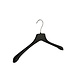 Mantelhanger - Kostuumhanger - Jassenhanger - Volwassenen - MR42 - 10 Stuks - Kunststof - Zwart - Gebogen Model - Schouderverbreding 2,5 cm - 42 cm - Kledinghanger - Kleerhanger - MR-Serie Mantelhanger - Kostuumhanger - Jassenhanger - Volwassenen - MR42 - 10 Stuks - Kunststof - Zwart - Gebogen Model - Schouderverbreding 2,5 cm - 42 cm - Kledinghanger - Kleerhanger - MR-Serie