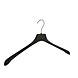 Mantelhanger - Kostuumhanger - Jassenhanger - Volwassenen - MR50 - 50 Stuks - Kunststof - Zwart - Gebogen Model - Schouderverbreding 2,5 cm - 50 cm - Kledinghanger - Kleerhanger - MR-Serie Mantelhanger - Kostuumhanger - Jassenhanger - Volwassenen - MR50 - 50 Stuks - Kunststof - Zwart - Gebogen Model - Schouderverbreding 2,5 cm - 50 cm - Kledinghanger - Kleerhanger - MR-Serie