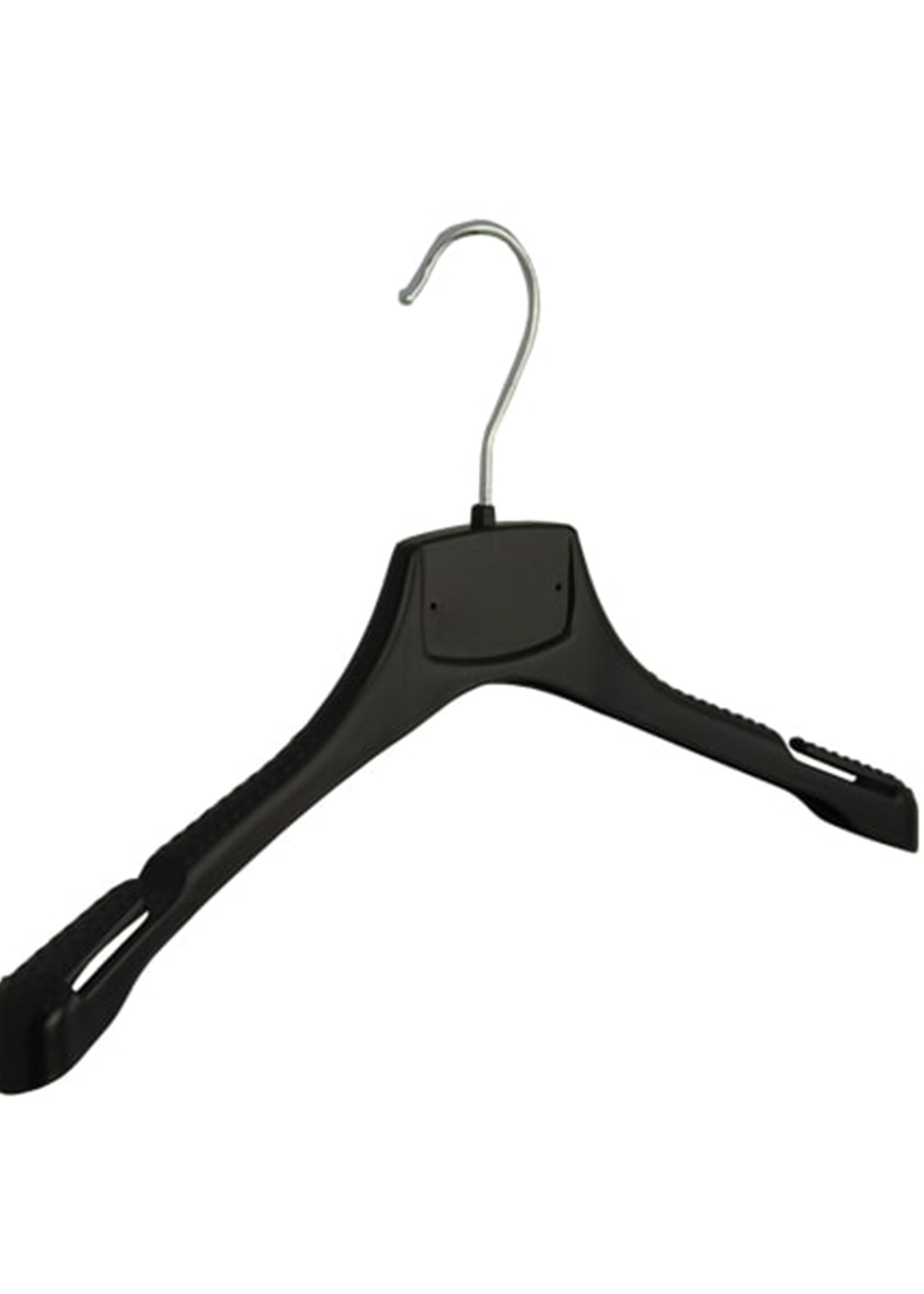 Mantelhanger - Kostuumhanger - Jassenhanger - Kinderen - MRA36 - 30 Stuks - Kunststof - Zwart - Gebogen Model - Schouderverbreding 2,2 cm - Rokinkepingen - 36 cm - Kinderhanger - Kledinghanger - Kleerhanger - MRA-Serie