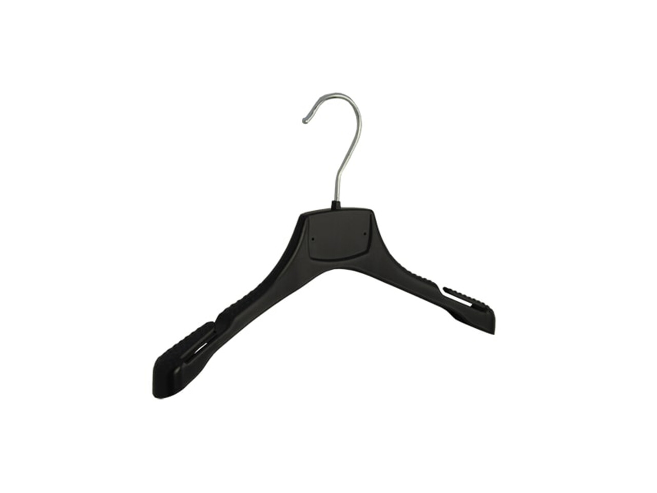 Mantelhanger - Kostuumhanger - Jassenhanger - Kinderen - MRA32 - 20 Stuks - Kunststof - Zwart - Gebogen Model - Schouderverbreding 2,2 cm - Rokinkepingen - 32 cm - Kinderhanger - Kledinghanger - Kleerhanger - MRA-Serie