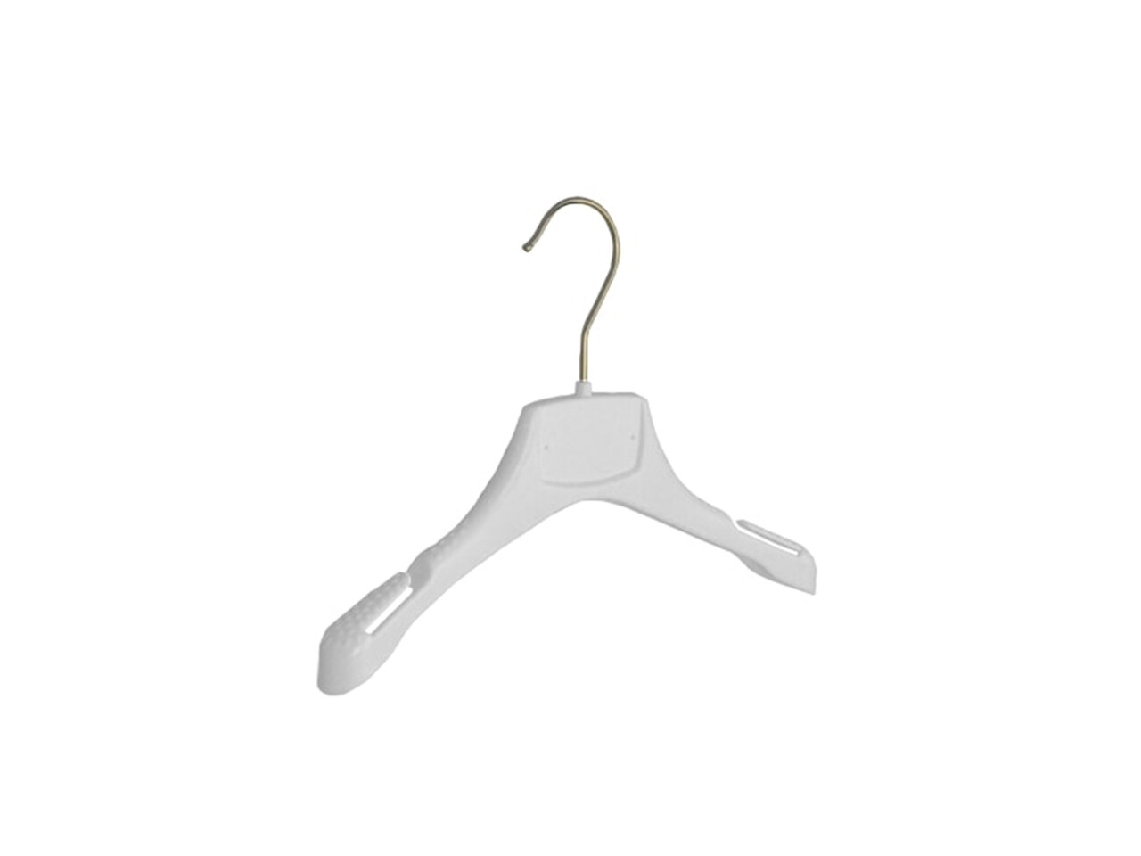 Mantelhanger - Kostuumhanger - Jassenhanger - Kinderen - MRA28 - 30 Stuks - Kunststof - Wit - Gebogen Model - Schouderverbreding 2,2 cm - Rokinkepingen - 28 cm - Kinderhanger - Kledinghanger - Kleerhanger - MRA-Serie