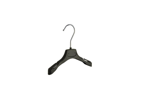 Mantelhanger - Kostuumhanger - Jassenhanger - Baby - MRA20 - 20 Stuks - Kunststof - Zwart - Gebogen Model - Schouderverbreding 2,2 cm - Rokinkepingen - 20 cm - Babybügel - Kledinghanger - Kleerhanger - MRA-Serie