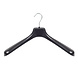 Mantelhanger - Kostuumhanger - Jassenhanger - Volwassenen - GP45 - 10 Stuks - Kunststof - Zwart - Gebogen Model - Schouderverbreding 7 cm - 45 cm - Kledinghanger - Kleerhanger - GP-Serie Mantelhanger - Kostuumhanger - Jassenhanger - Volwassenen - GP45 - 10 Stuks - Kunststof - Zwart - Gebogen Model - Schouderverbreding 7 cm - 45 cm - Kledinghanger - Kleerhanger - GP-Serie