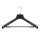 Mantelhanger - Kostuumhanger - Jassenhanger - Volwassenen - GP45 - 50 Stuks - Kunststof - Zwart - Gebogen Model - Schouderverbreding 7 cm - Broeklat met Schuim - 45 cm - Kledinghanger - Kleerhanger - GP-Serie Mantelhanger - Kostuumhanger - Jassenhanger - Volwassenen - GP45 - 50 Stuks - Kunststof - Zwart - Gebogen Model - Schouderverbreding 7 cm - Broeklat met Schuim - 45 cm - Kledinghanger - Kleerhanger - GP-Serie