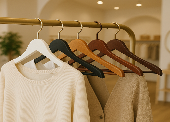 Kledinghangers hout