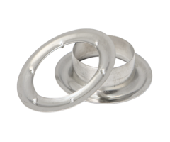 ZEILRING, RVS 10 MM (PER 100 STUKS)