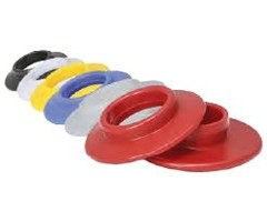 KUNSTSTOF ZEILRING, GROEN (PER 100 STUKS)