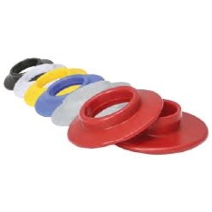 PLASTIC GROMMET, GREEN (PER 100 PIECES)