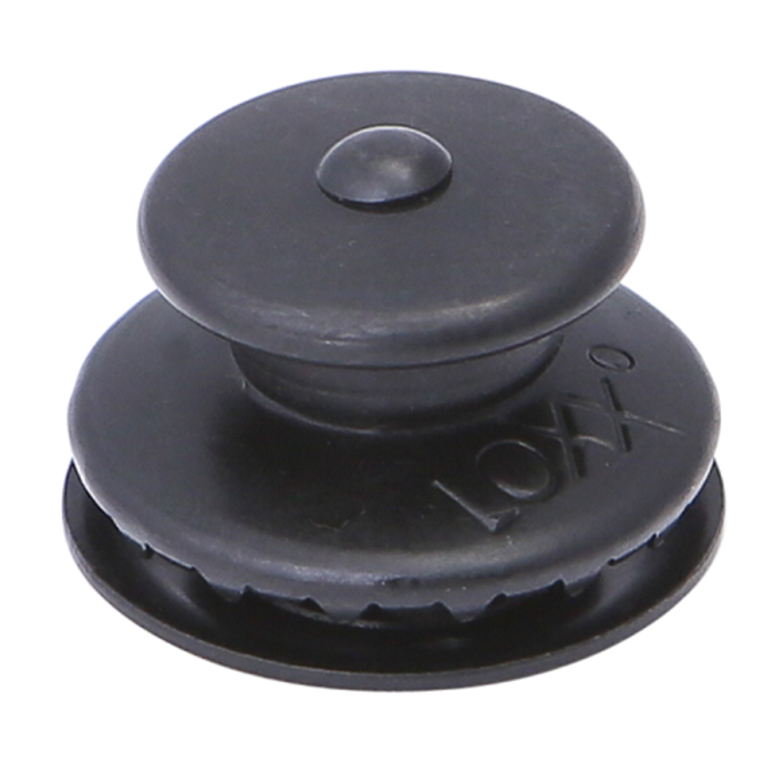 LOXX KOPF, SCHWARZ VERCHROMT  (100 STÜCK)